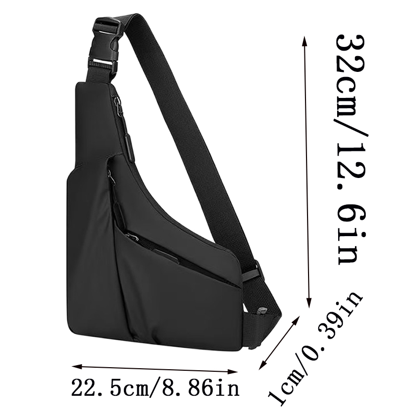 Slanke, dunne, slijtvaste bors - Crossbody Bag Men recensie en prijs