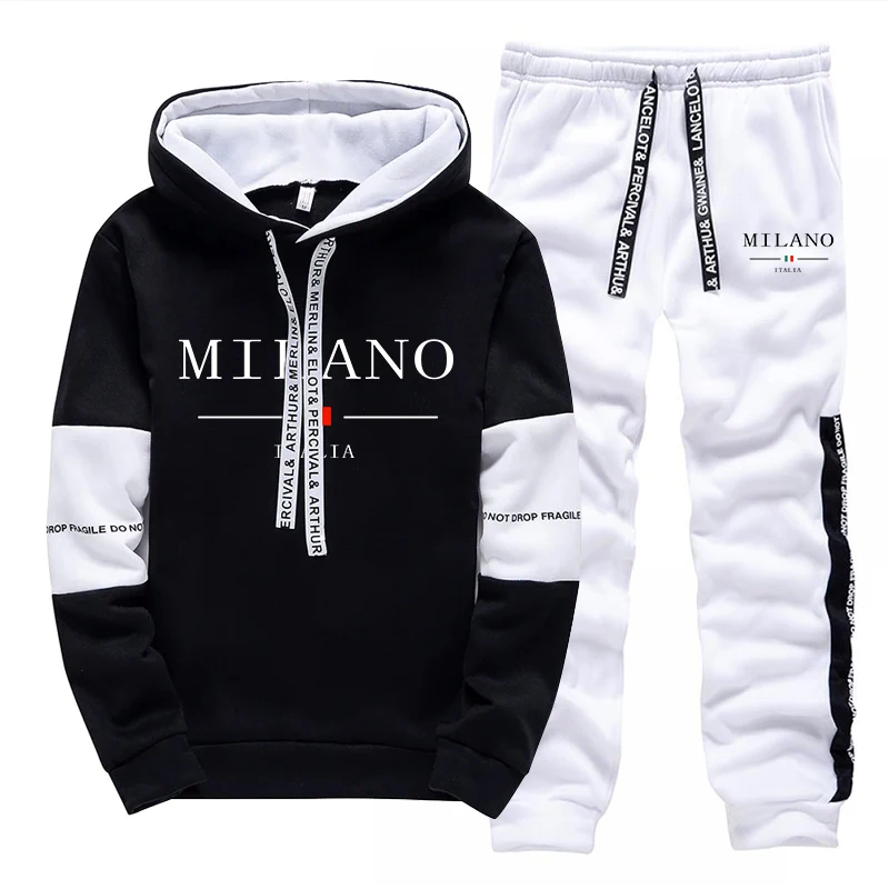 Heren Set/Hoodie/Broek Italië  - Mens Fashion Suits recensie en prijs
