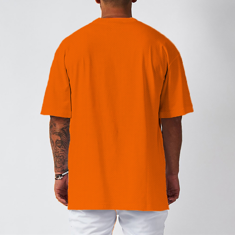 Oversize mesh sneldrogende wor - Muscle Tee Workout recensie en prijs
