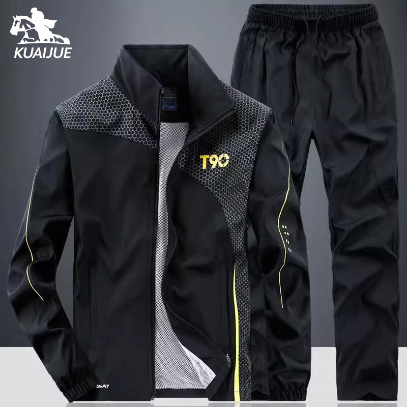 Heren Sportkleding Sets Lente  - Mens Fashion Zip Up recensie en prijs