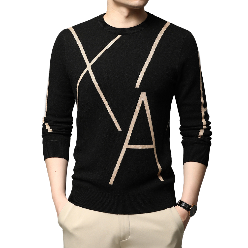 2022 Nieuw modemerk gebreide h - Mens Fashion Mullet recensie en prijs