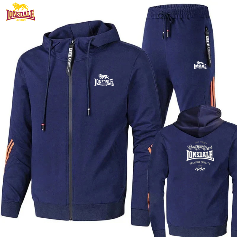 Tweedelige sportkleding voor h - Mens Fashion Zip Up recensie en prijs