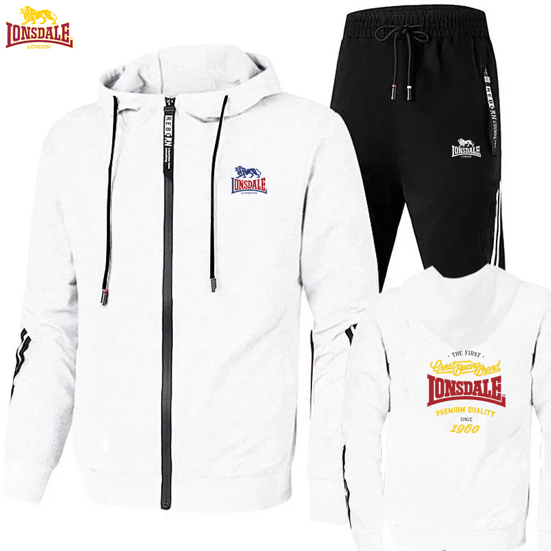 Tweedelige sportkleding voor h - Mens Fashion Zip Up recensie en prijs