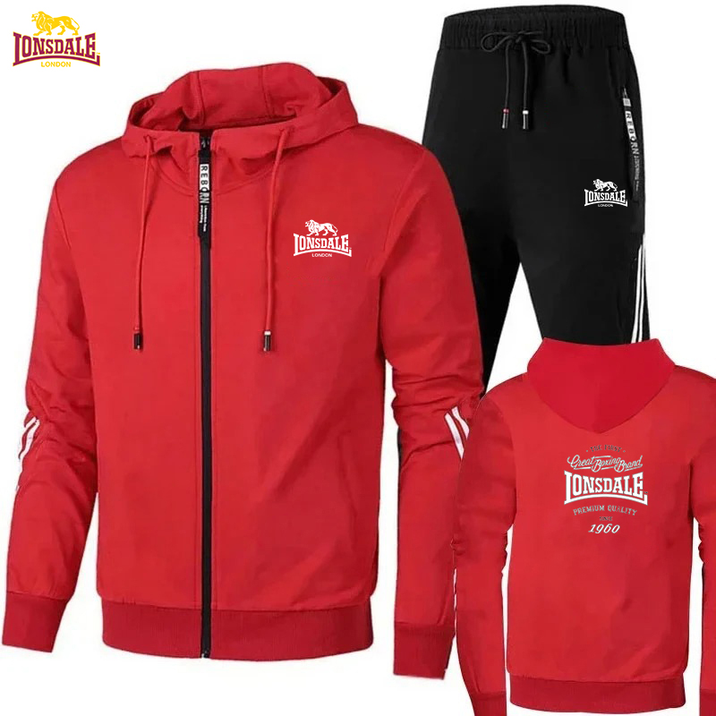 Tweedelige sportkleding voor h - Mens Fashion Zip Up recensie en prijs