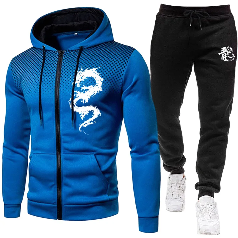 Heren Paris Dragon Pattern Fas - Mens Fashion Zip Up recensie en prijs