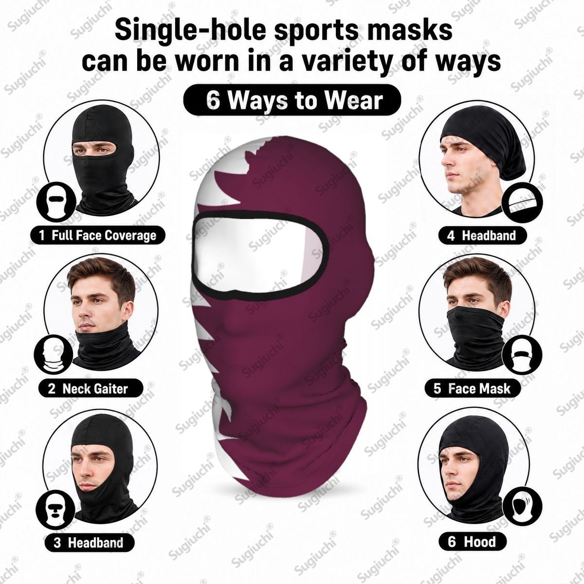 Qatar Cycling Balaclava Volled - Men'S Fashion Qatar recensie en prijs