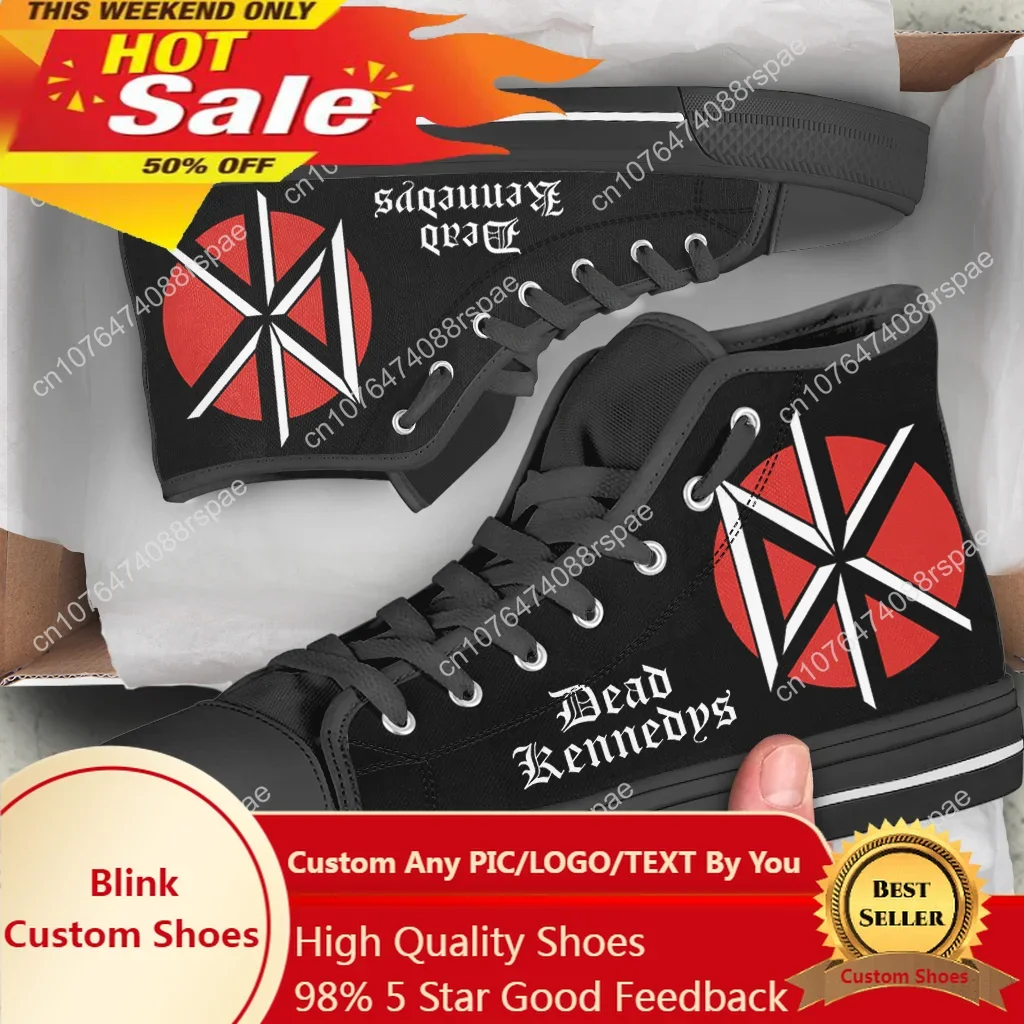 Dead Kennedys Man Vrouw Hoge k - Mens Fashion Help recensie en prijs