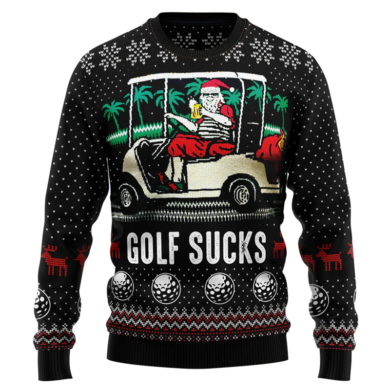 Mode Golf Grafische Lelijke Ke - Mens Xmas Fashion recensie en prijs