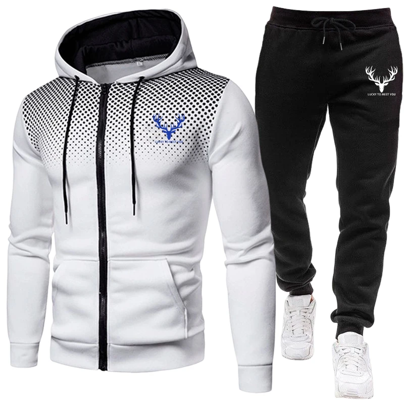 2026 Nieuwe Aanwinst Heren Set - Mens Fashion Zip Up recensie en prijs