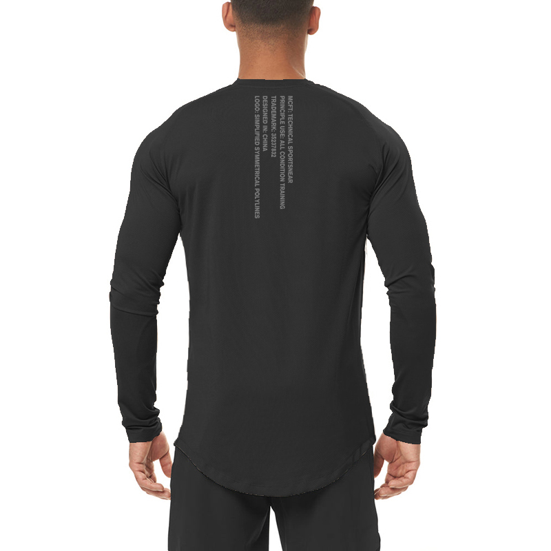 Hoge elastische heren fitness  - Muscle Tee Workout recensie en prijs