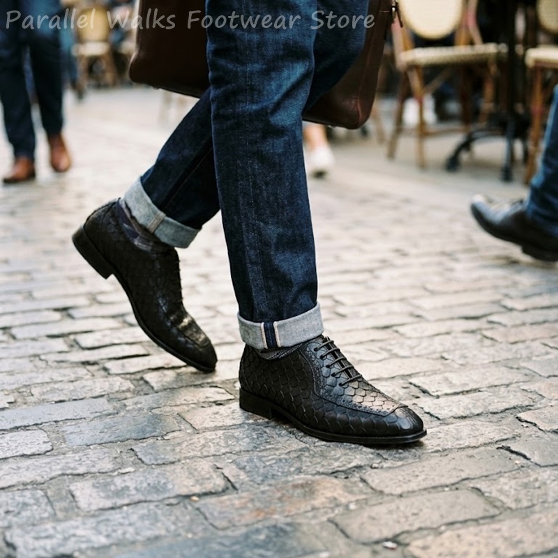 Heren Oxford schoenen van leer - Oxford Shoes Brogue recensie en prijs