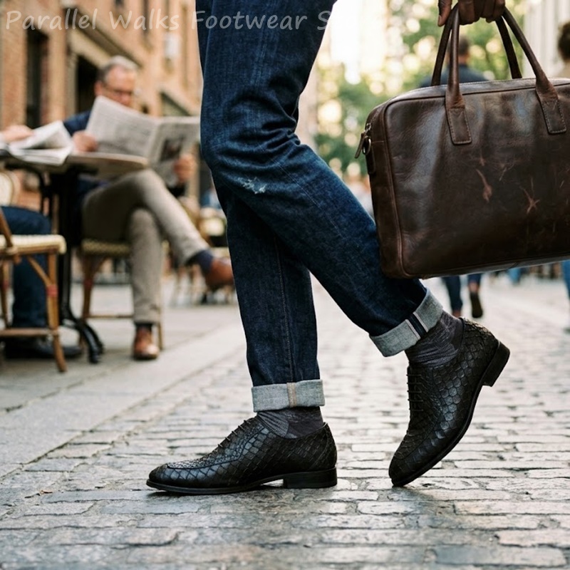Heren Oxford schoenen van leer - Oxford Shoes Brogue recensie en prijs