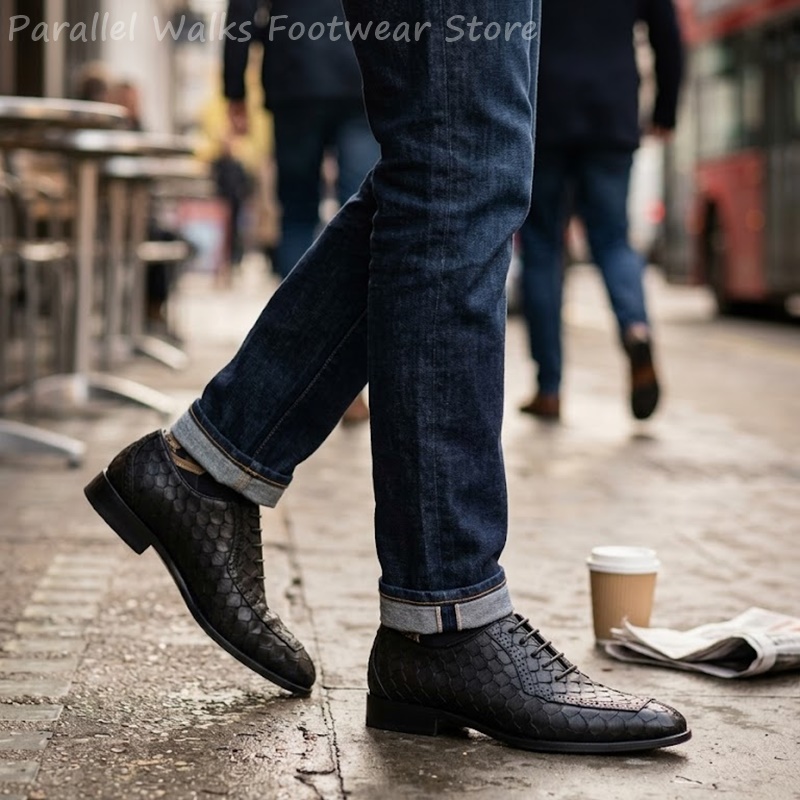 Heren Oxford schoenen van leer - Oxford Shoes Brogue recensie en prijs
