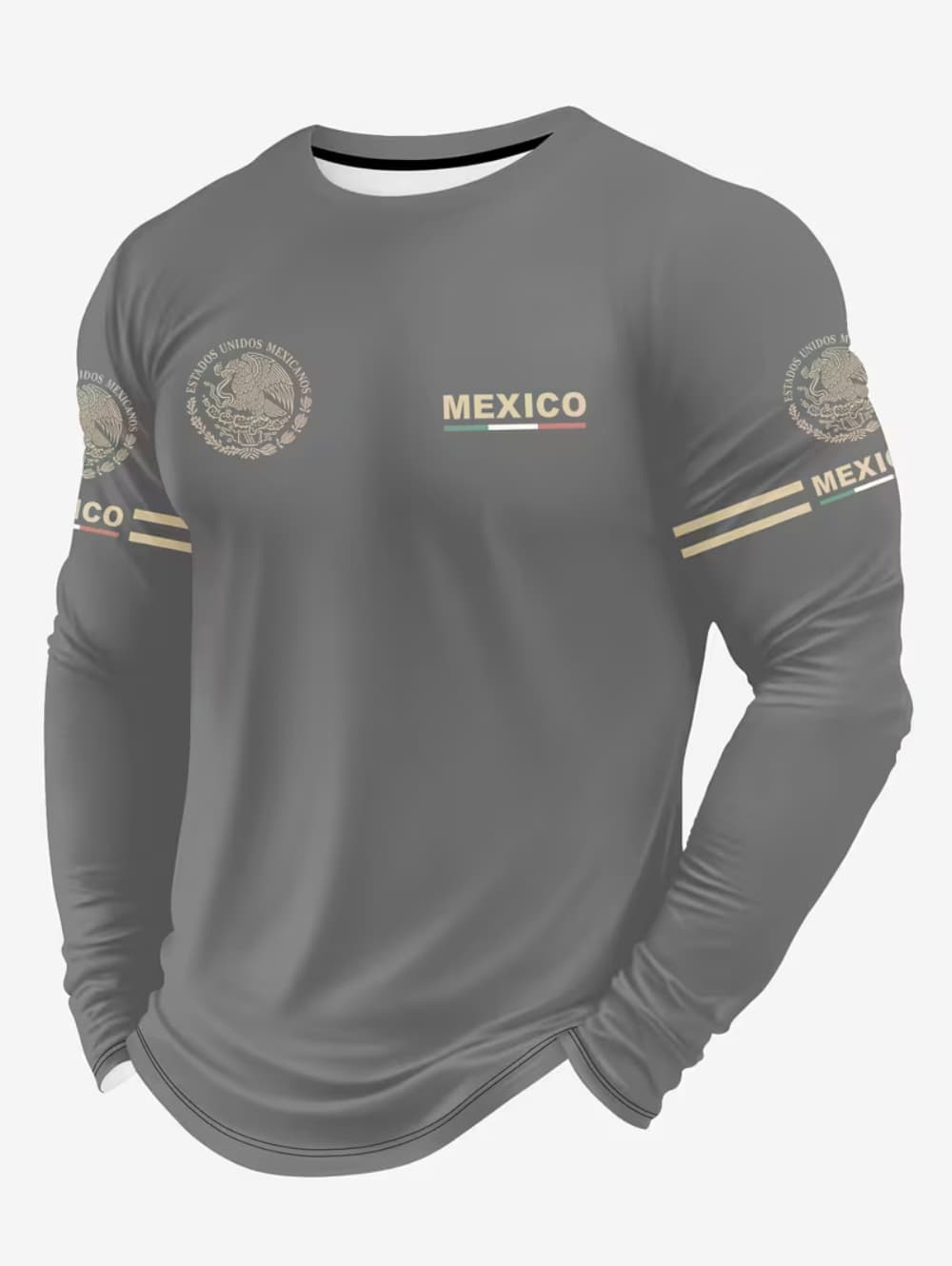 Mexico Eagle Print T-shirt voo - Mens Fashion Mexico recensie en prijs