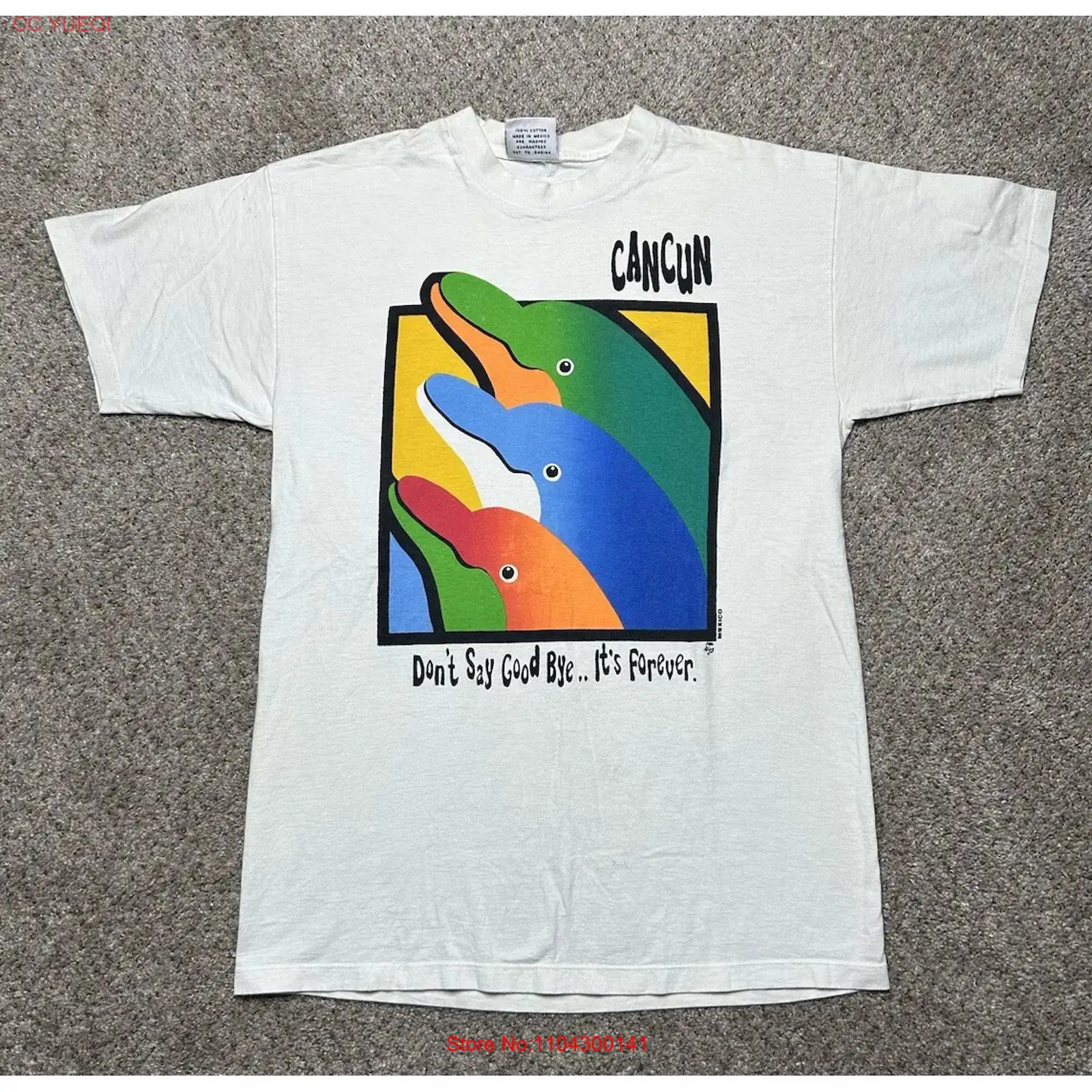 Vintage Cancun Mexico Dolfijne - Mens Fashion Mexico recensie en prijs