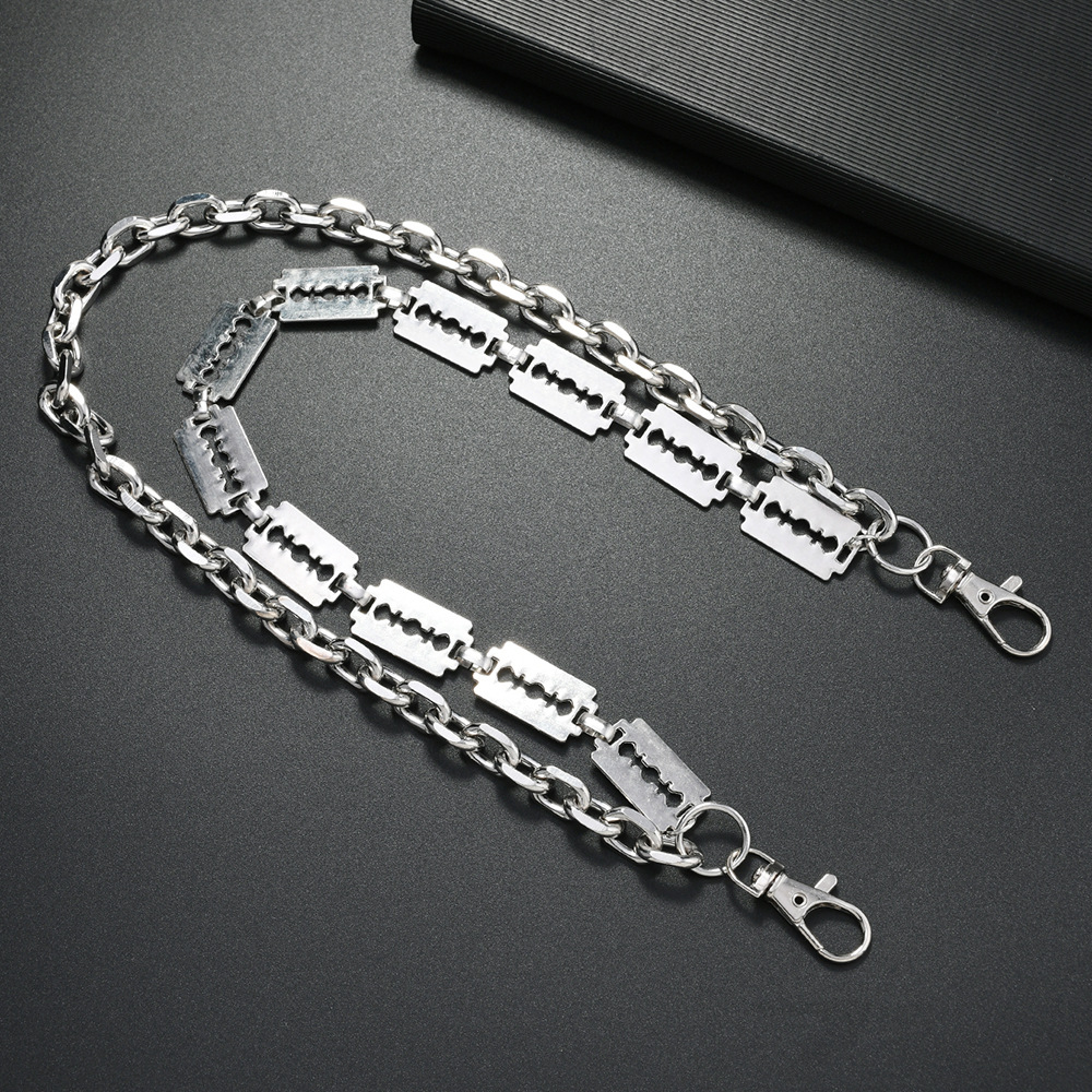 Punk metalen ketting sleutelha - Men'S Fashion Overalls recensie en prijs