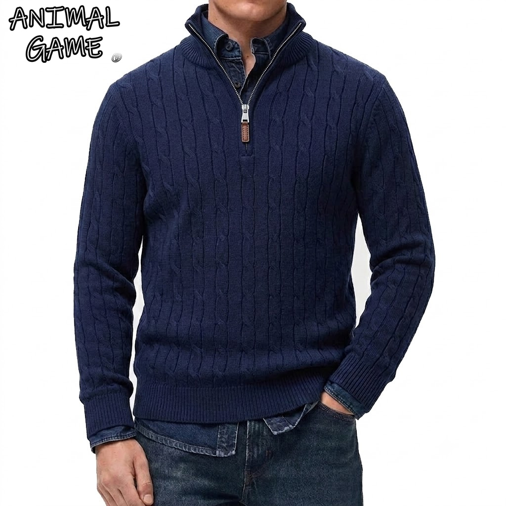 Heren Casual Cardigan met Staa - Men'S Fashion Zip Sweater recensie en prijs