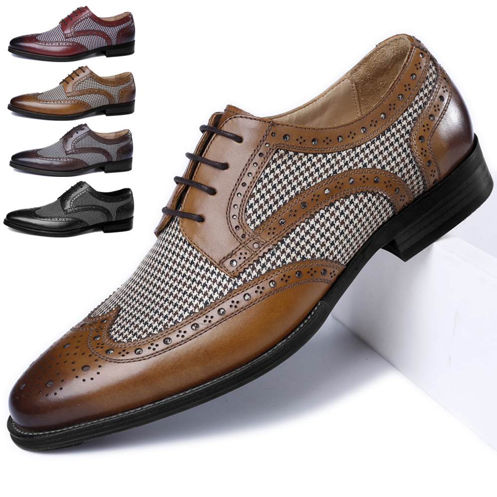 Nieuwe Oxford Zakelijke Mannen - Oxford Shoes Brogue recensie en prijs
