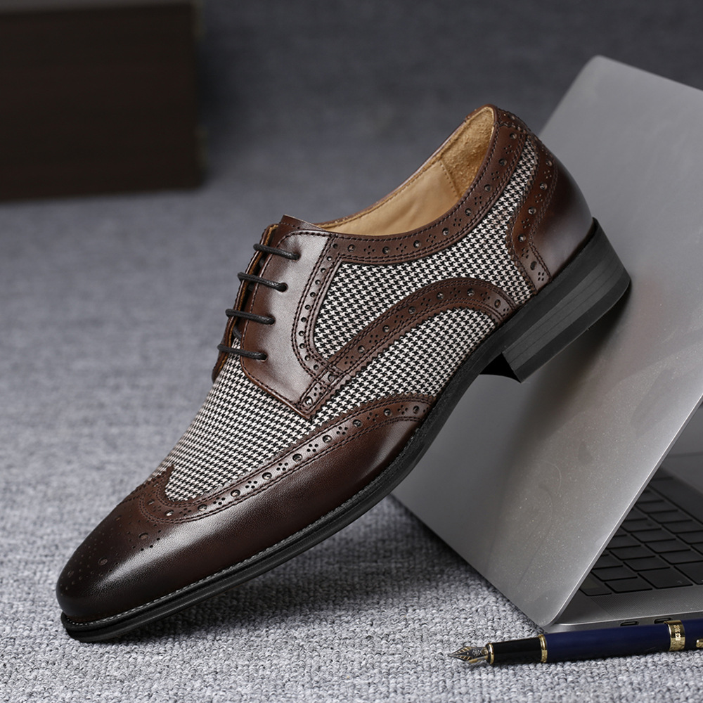 Nieuwe Oxford Zakelijke Mannen - Oxford Shoes Brogue recensie en prijs