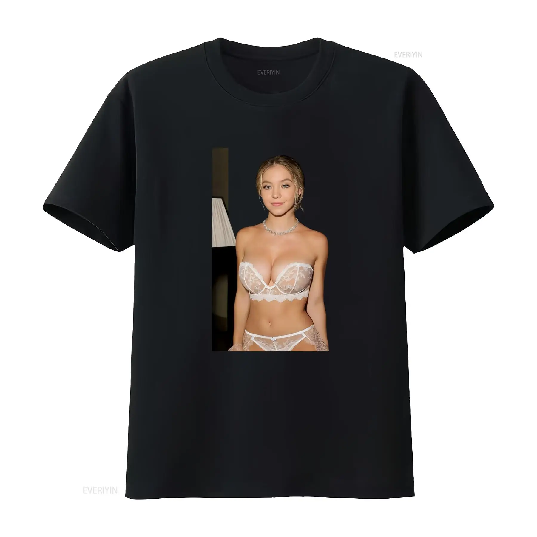 Sydney Sweeney geïnspireerd T- - Men'S Fashion Sydney recensie en prijs